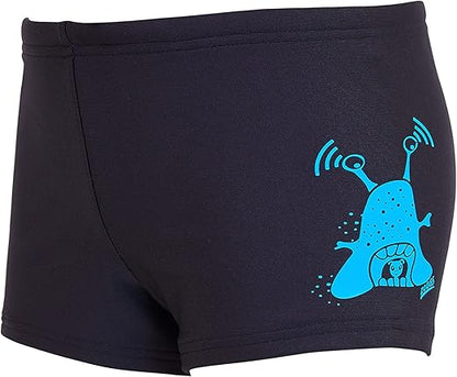 Zoggs de banho Baby Boys Alien Hip Racer preto 19