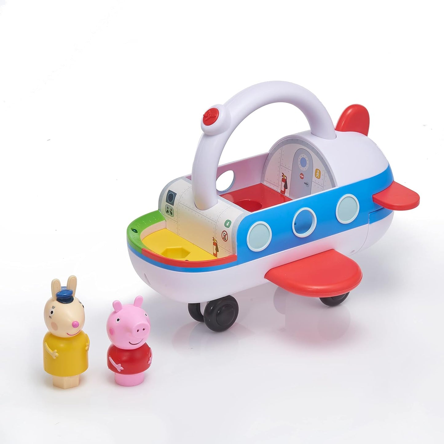 Uau! Brinquedos da Peppa Pig: Avião Inteligente | Brinquedo Interativo para Aprendizagem Pré-Escolar | Mais de 25 Luzes, Sons e Frases | Detecção de Movimento | Para Crianças de 2, 3, 4 e 5 Anos