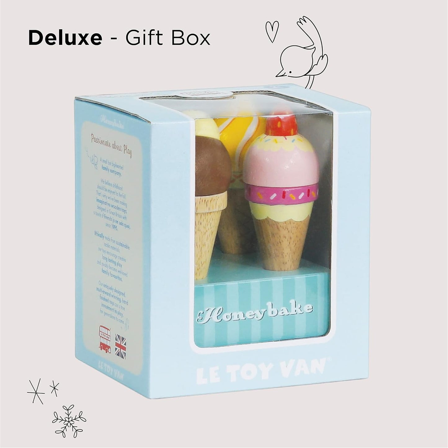 Le Toy Van Brinquedo de madeira TV310, gelato