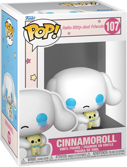 Funko Pop! Sanrio: Hello Kitty - Cinnamoroll - (Sentindo sua falta) - Figura de vinil colecionável - Ideia de presente - Produto oficial - Brinquedos para crianças e adultos - Fãs de anime - Figura para colecionadores