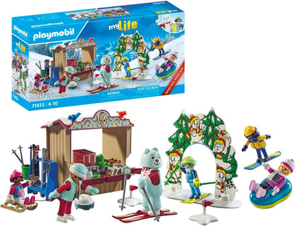 Playmobil 71453 My Life: Ski World Promo Pack, brinquedos para presentes e dramatizações divertidas e imaginativas, conjuntos de jogos adequados para crianças a partir de 4 anos
