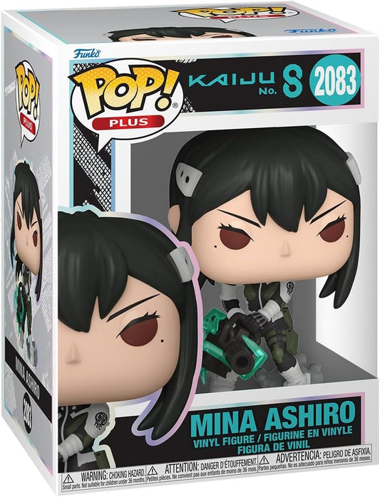 Funko Pop! Plus: Kaiju No8 - Mina Ashiro - Chances de 1/6 para a variante rara de Chase - Kaiju No8 - Figura colecionável de vinil - Ideia para presente - Produtos oficiais - Brinquedos para crianças e adultos - Fãs de anime