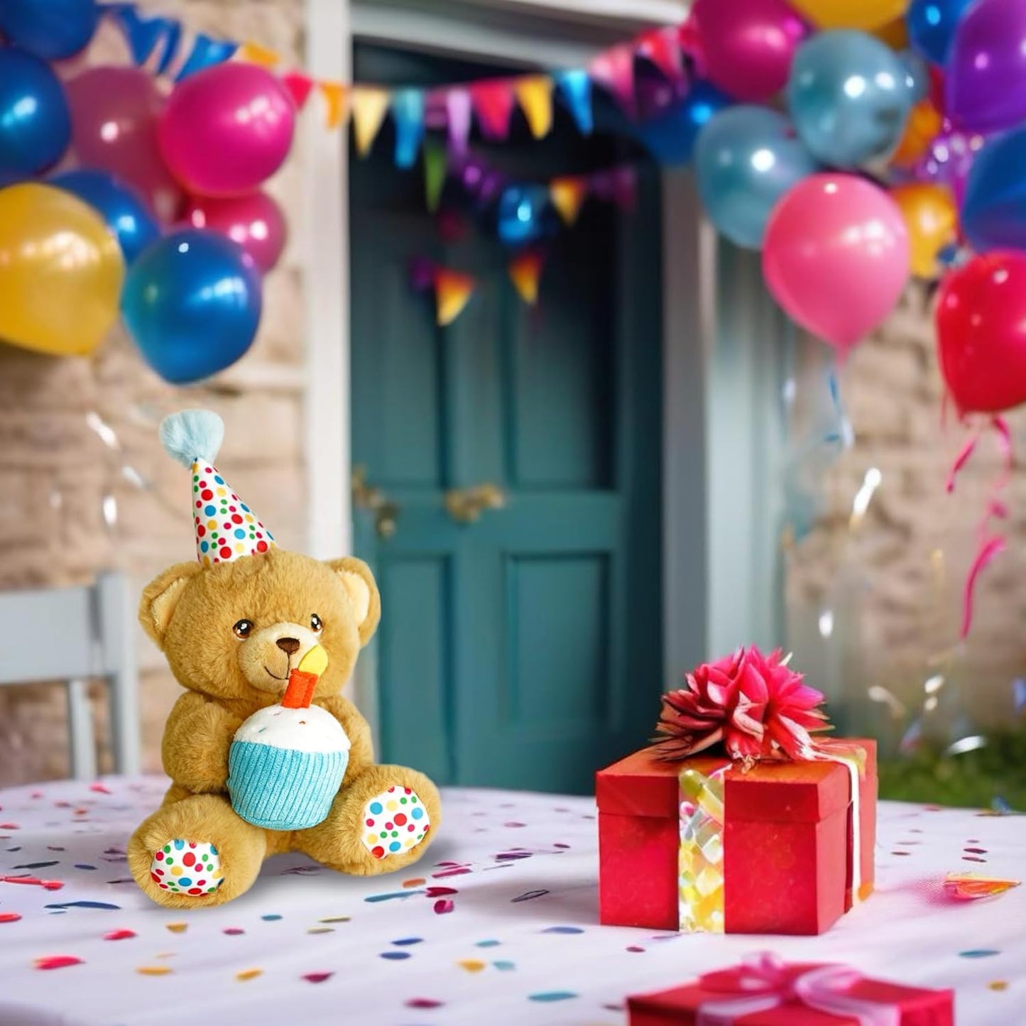 Keel - Feliz Aniversário Urso 15cm