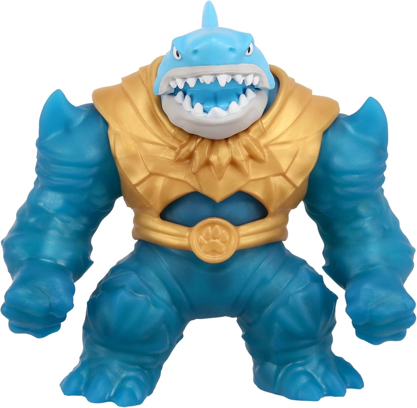Heróis de Goo Jit Zu Deep Goo Sea Thrash Hero Pack. Brinquedo super macio e cheio de gosma. Com função de ataque de mordida. Estique-o até 3 vezes o seu tamanho!