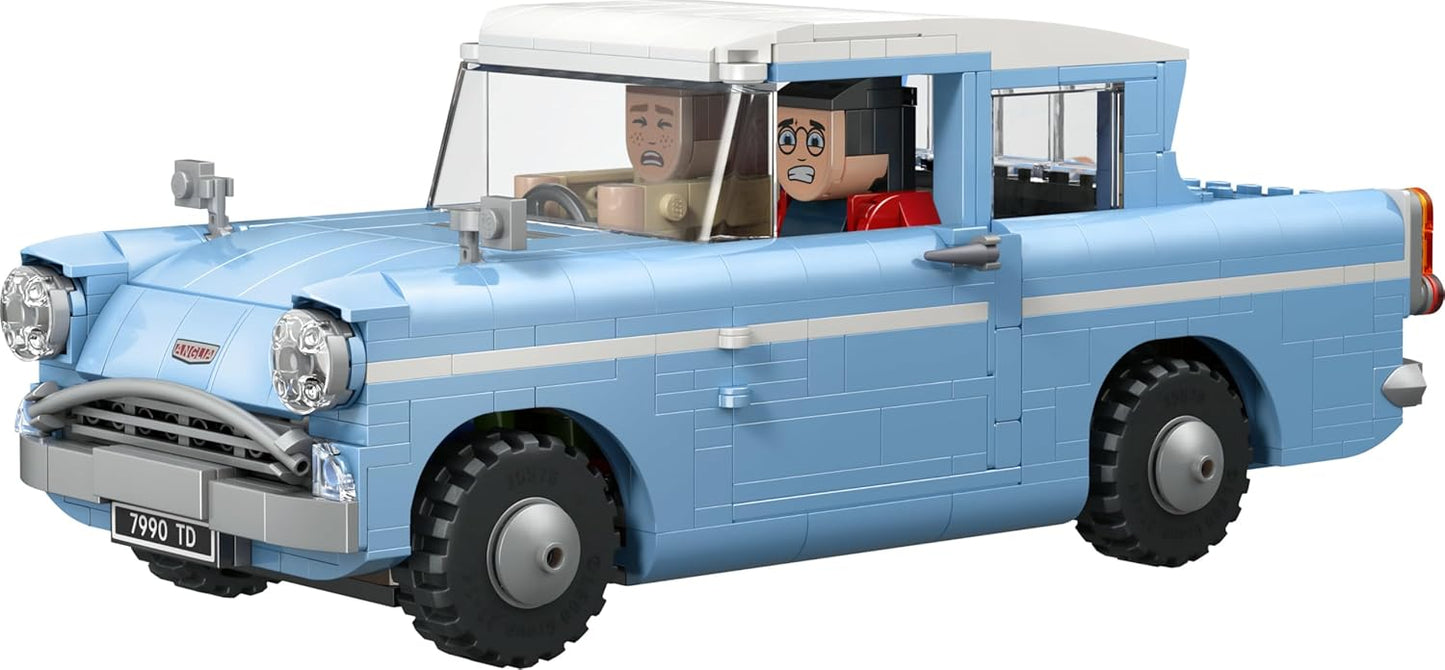 LEGO Harry Potter Ford Anglia Voador Encantado - Kit de Modelo de Carro com Figuras de Harry, Ron e Edwiges - Presente para Meninas e Meninos a partir de 14 Anos e Fãs Adolescentes - 76470