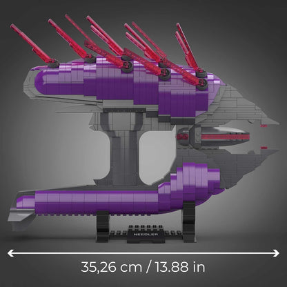 Mega Conjunto de Construção Construx Halo Infinite – Covenant Needler (Edição de Colecionador), Brinquedo de Montar para Crianças, HDC30