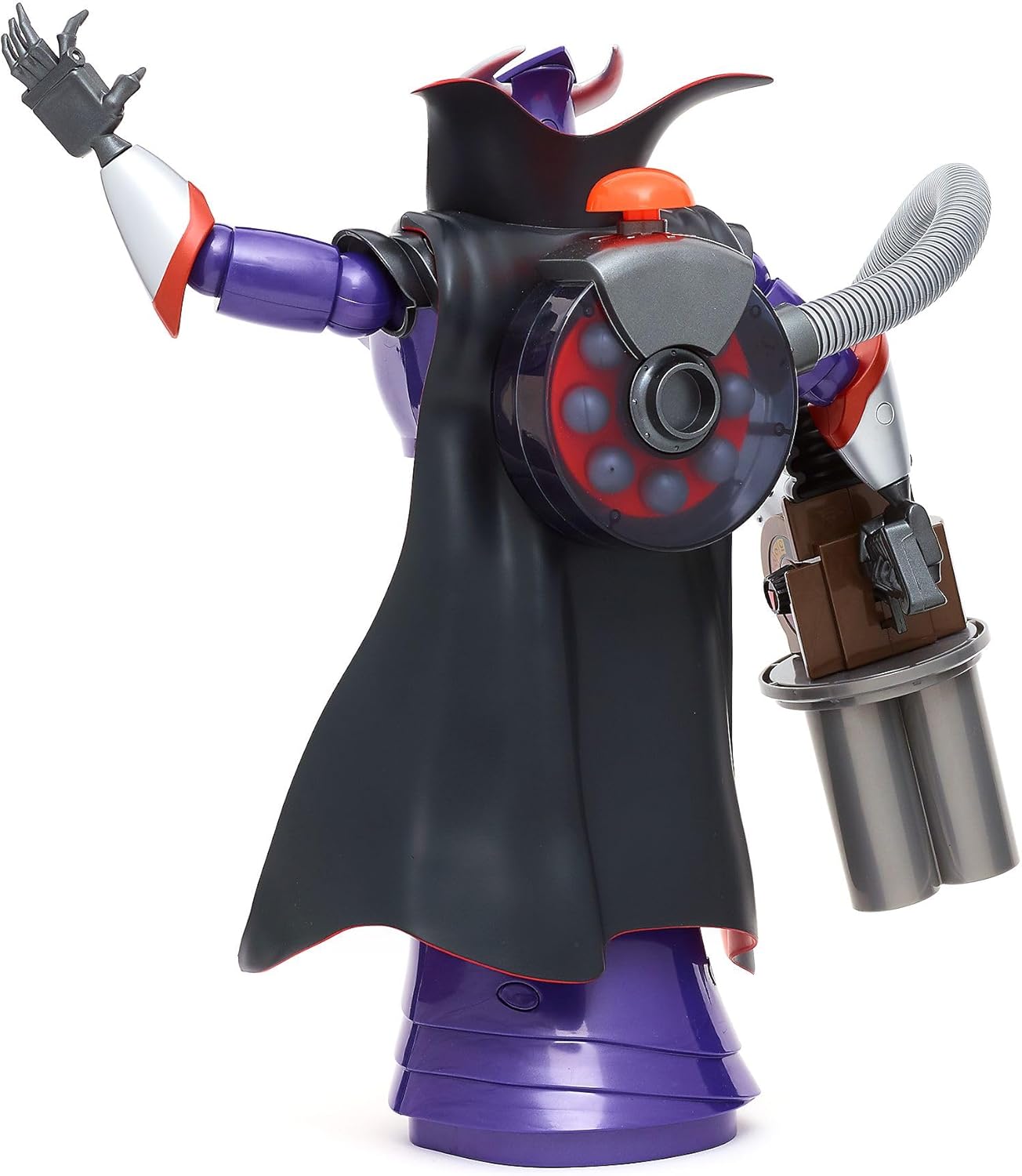 Disney Figura de ação interativa e falante do Imperador Zurg, oficial da Store, do filme Toy Story da Pixar, 38 cm/15 polegadas. Brinquedo do vilão com 9 frases em inglês, interage com outros personagens, para crianças a partir de 3 anos.