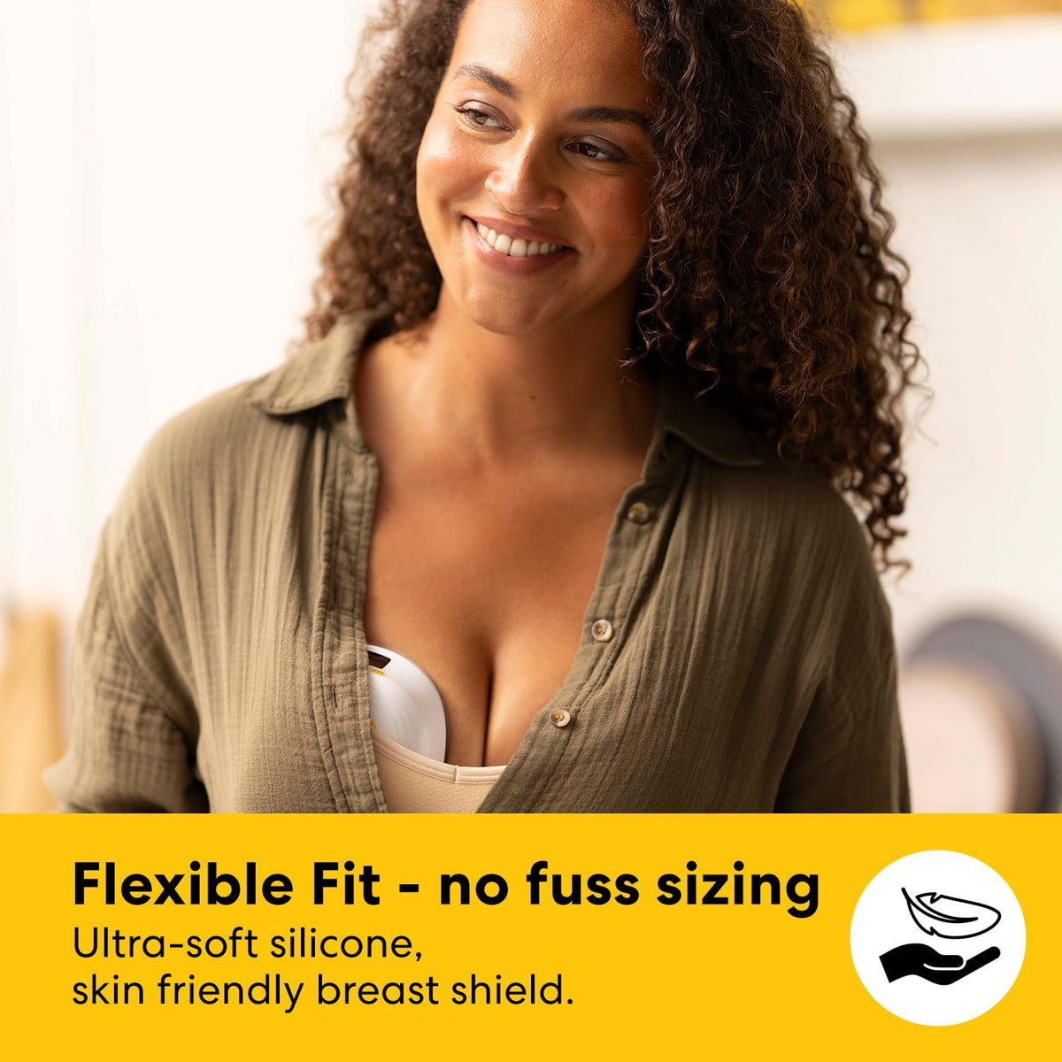 Bomba tira-leite individual vestível Medela Melody InBra, com uso sem as mãos – ajuste ultramacio, facilidade para extrair e armazenar, sistema tudo em um, desempenho potente, 2 modos e 9 níveis, funis de silicone, porta USB-C