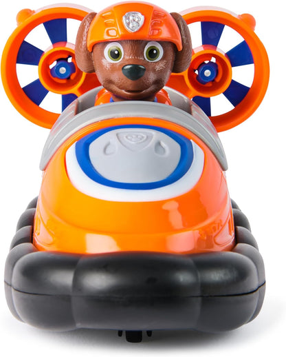Paw Patrol, Aerobarco do Zuma, veículo de brinquedo com figura colecionável, brinquedo sustentável para crianças a partir de 3 anos.