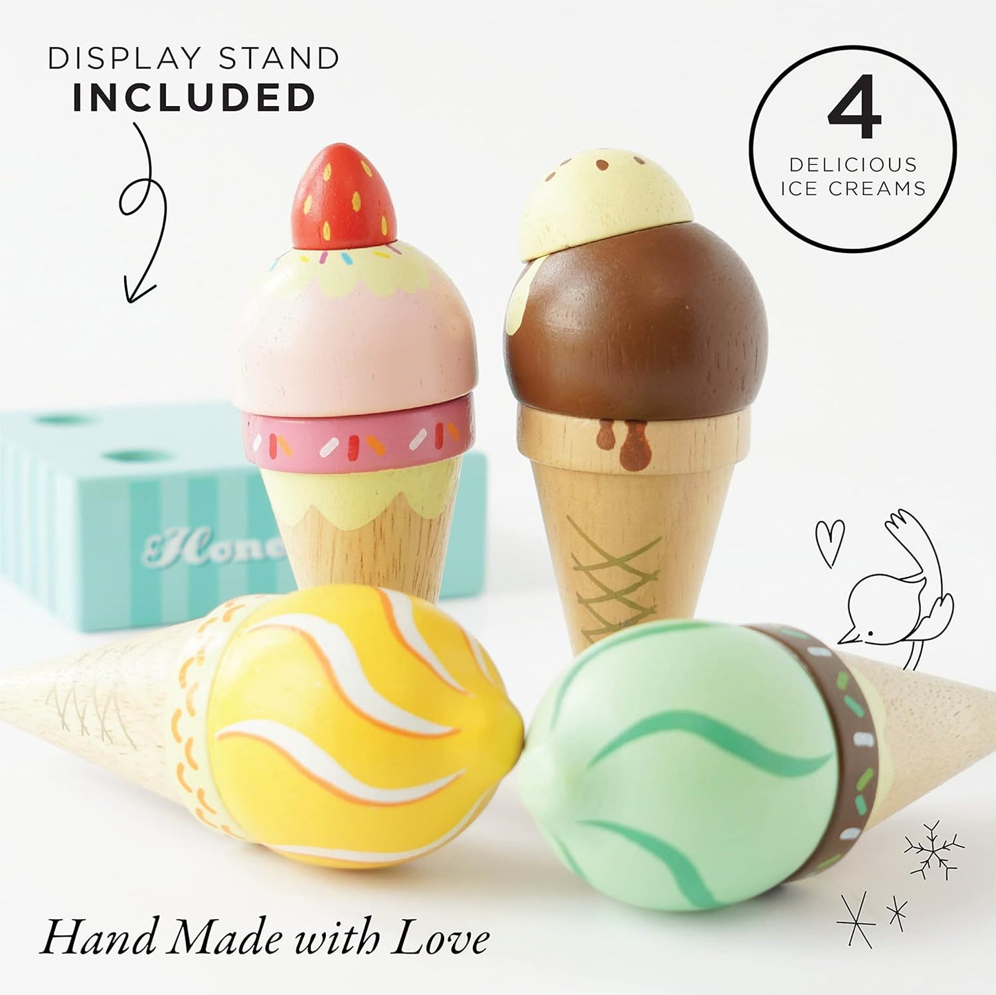 Le Toy Van Brinquedo de madeira TV310, gelato