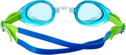 Zoggs Little Ripper Gafas de natación para niños, gafas de natación con protección UV, correa para gafas para niños con ajuste de deslizamiento dividido, lentes de gafas de natación rosa sin niebla, gafas para edades de 0 a 6 años