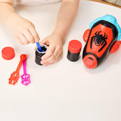 Homem-Aranha e seus amigos incríveis Marvel Water-Webs Miles 'Spin' Morales - Conjunto de RPG com Lançador de Bolhas