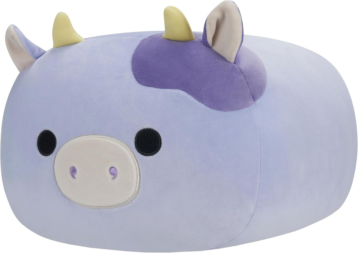 Squishmallows SQCR04185 Bubba-Roxo Vaca Empilháveis 12 Polegadas Ultrasoft Oficial Kelly Brinquedo de Pelúcia de Tamanho Médio