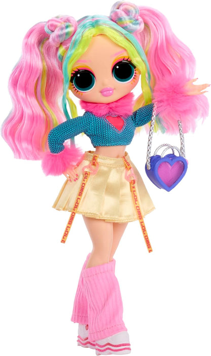 L.O.L. Surprise! OMG Doll - Bubblegum D.J. - Inclui 1 boneca fashion, vem com roupas fabulosas, colecione todas as 4