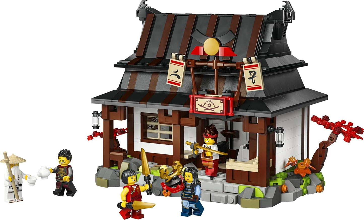 LEGO NINJAGO Ferreiro de Quatro Armas 15º Aniversário - Brinquedo Casa Ninja com Minifigura Colecionável e Cartas Colecionáveis - Presente Nostálgico para Meninos a partir de 14 Anos e Fãs Adultos - 71858