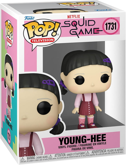 Funko POP! Television: Round 6 S3 – Young Hee - Figura de vinil colecionável - Ideia para presente - Produtos oficiais - Brinquedos para crianças e adultos - Fãs de TV - Figura modelo para colecionadores e exposição