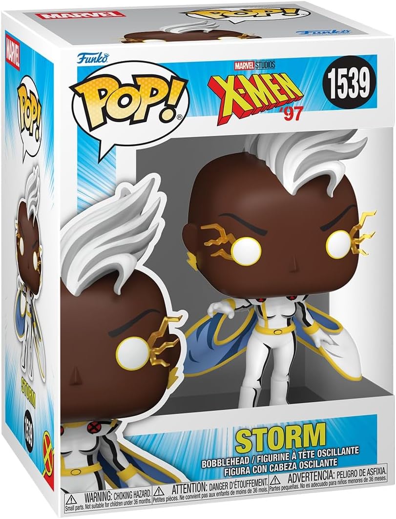 Funko Pop! Marvel: X-Men'97 - Tempestade - Figura de vinil colecionável - Ideia para presente - Produtos oficiais - Brinquedos para crianças e adultos - Fãs de quadrinhos - Figura modelo para colecionadores e exposição