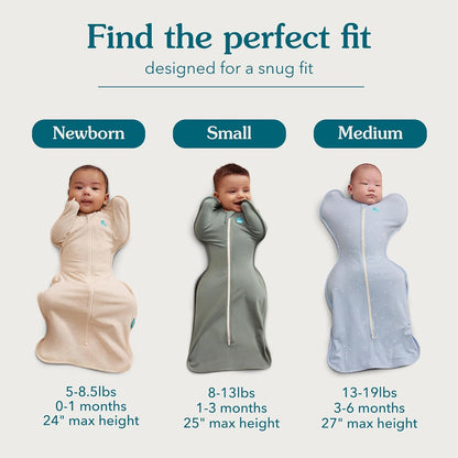 Love To Dream™ Swaddle UP™, Tamanho Pequeno (3,5-6kg), Cor Bordô, Ajuste Perfeito, Favorece uma Rotina de Sono Saudável, 1.0 TOG Ideal para Temperaturas de 20-24°C, Algodão Elástico Lavável à Máquina, 2 Zíperes