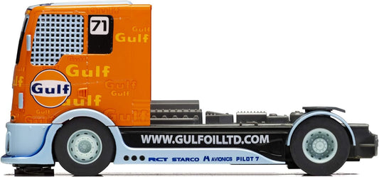 Scalextric C4089 Gulf No. 71 Team Truck, Multicolor, 25,4 x 15,24 x 10,16 cm