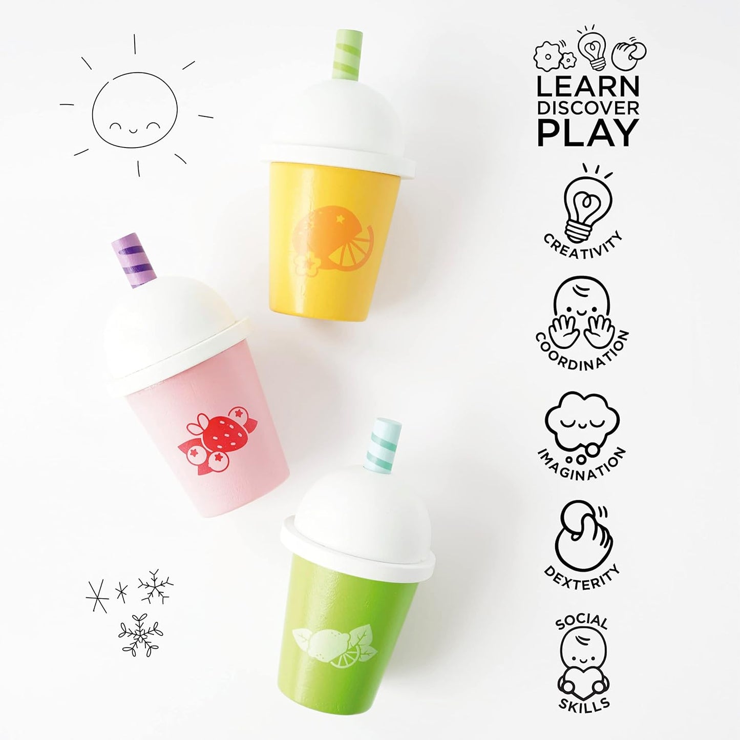 Le Toy Van TV336 Smoothies de frutas para viagem