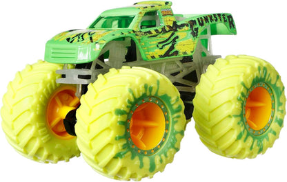 Pacote Hot Wheels Monster Trucks que brilham no escuro