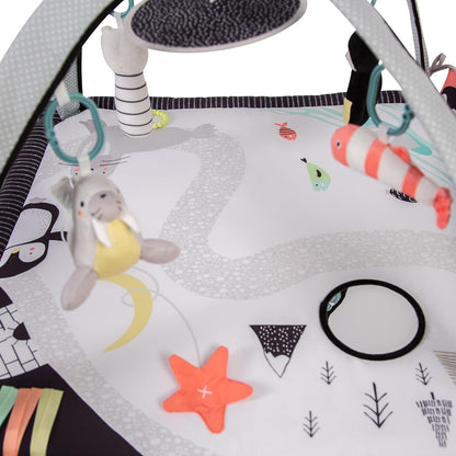 Red Kite Ginásio de jogos acolchoado Arctic Dreams com brinquedos pendurados e espelho seguro para bebês (49 cm x 79 cm x 79 cm)