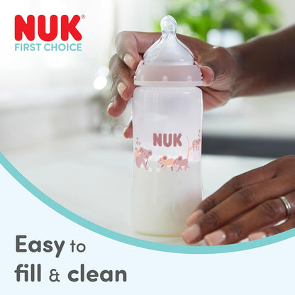 NUK Mamadeira First Choice | 6+ meses | 360 ml | Mamadeira anticólica | Polipropileno (PP) | Alças de fácil aderência | Canguru | 1 unidade