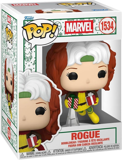 Funko Pop! Marvel: HoliDivas - Vampira - X-Men - Figura de vinil colecionável - Ideia para presente - Produtos oficiais - Brinquedos para crianças e adultos - Fãs da Marvel - Figura modelo para colecionadores e exposição