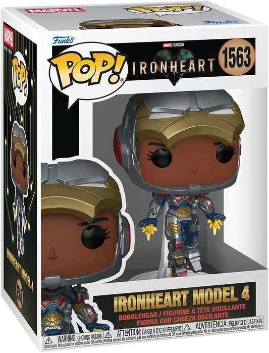 Funko Pop! Vinil: Ironheart - Ironheart Armor Modelo 4 - Figura de vinil colecionável - Ideia para presente - Produtos oficiais - Brinquedos para crianças e adultos - Fãs de cinema - Figura modelo para colecionadores e exposição