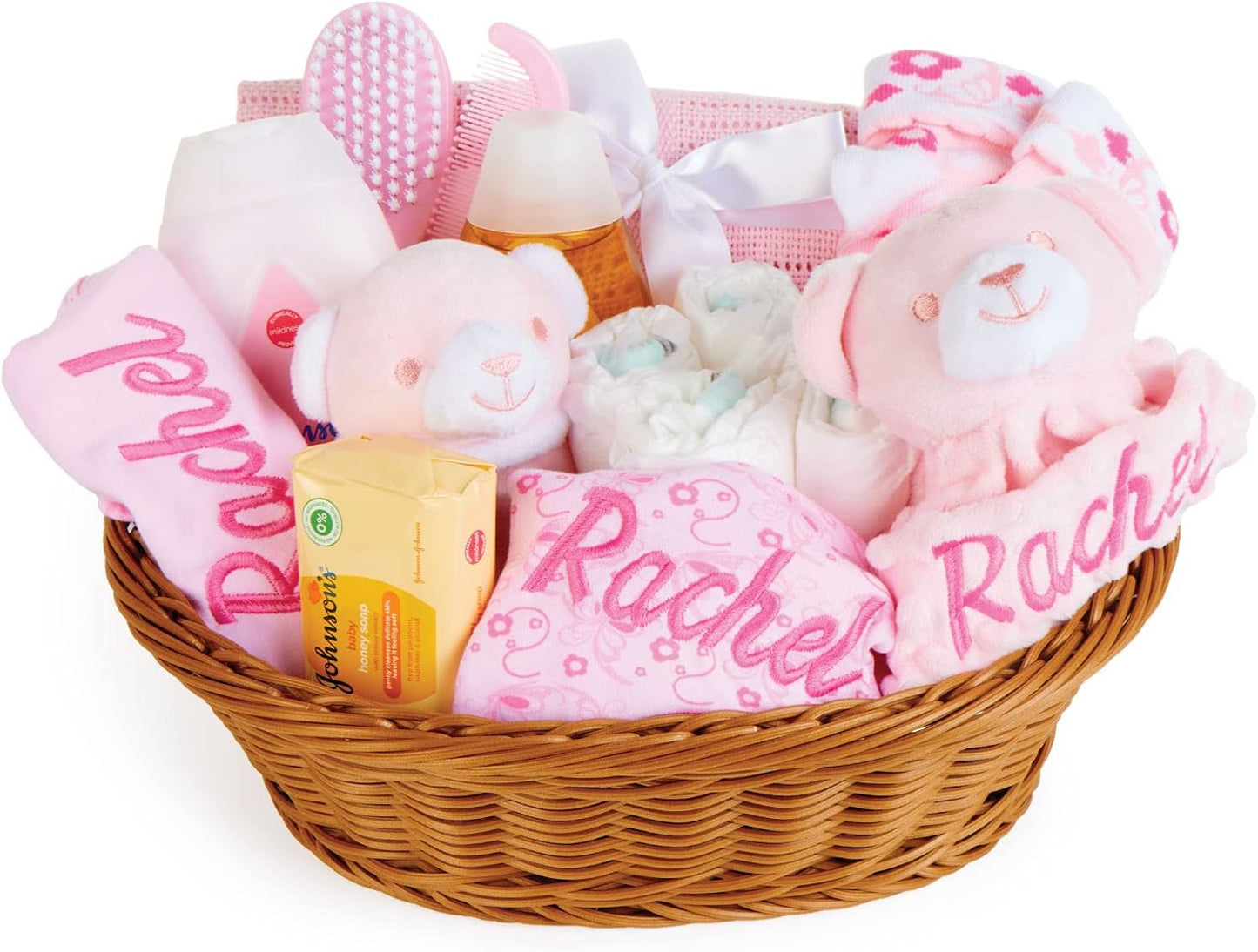 Baby Box Shop - 18 itens essenciais para recém-nascidos meninos com 3 presentes personalizados para bebês, Baby Box Shop - 18 itens essenciais para recém-nascidos meninos perfeitos para batizados - presentes para bebês meninos,