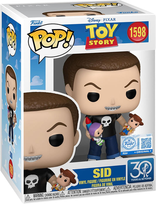 Funko Pop! Disney: Toy Story 30th - Sidney Sid Phillips - Sid - Collectable Vinyl Figure - Gift Idea - Official Merchandise - Toys for Kids & Adults - Movies Fans - Model Figure for Collectors