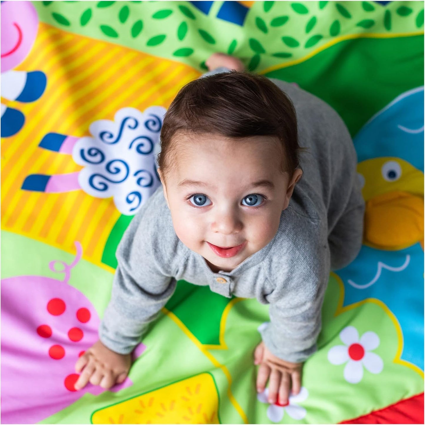 Galt Toys, Tapete de Brincar Grande - Fazendinha, Tapete de Brincar para Bebês, Idades 0 Meses ou Mais