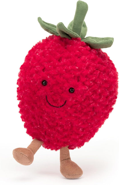 Jellycat Amuseable Morango - A: 20 cm x C: 13 cm