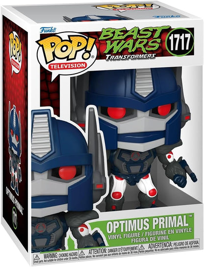 Funko Pop! TV: Transformers – Opti Optimus Primal - Transformers Classic - Figura de vinil colecionável - Ideia para presente - Produtos oficiais - Brinquedos para crianças e adultos - Fãs de TV - Figura modelo para colecionadores