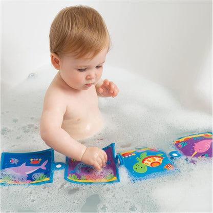 Brinquedo de banho Galt Baby Pop Book Ocean Animal and Fish