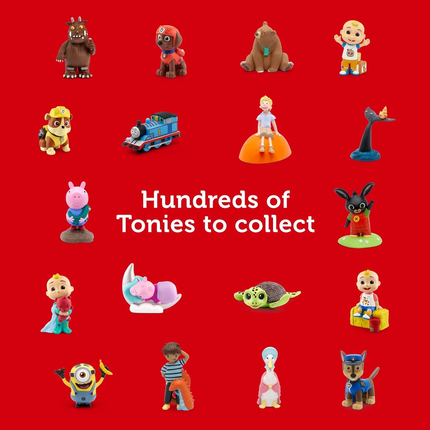 Tonies - Toniebox Wireless Musical Storybox Starter Set em INGLÊS, incluindo 1 Creative, Azul