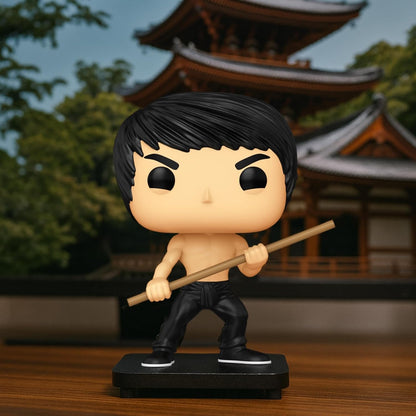 Funko Pop! Ícones Bruce Lee - (dinâmico) - Figura de vinil colecionável - Ideia para presente - Produtos oficiais - Brinquedos para crianças e adultos - Fãs de cinema - Figura modelo para colecionadores e exposição