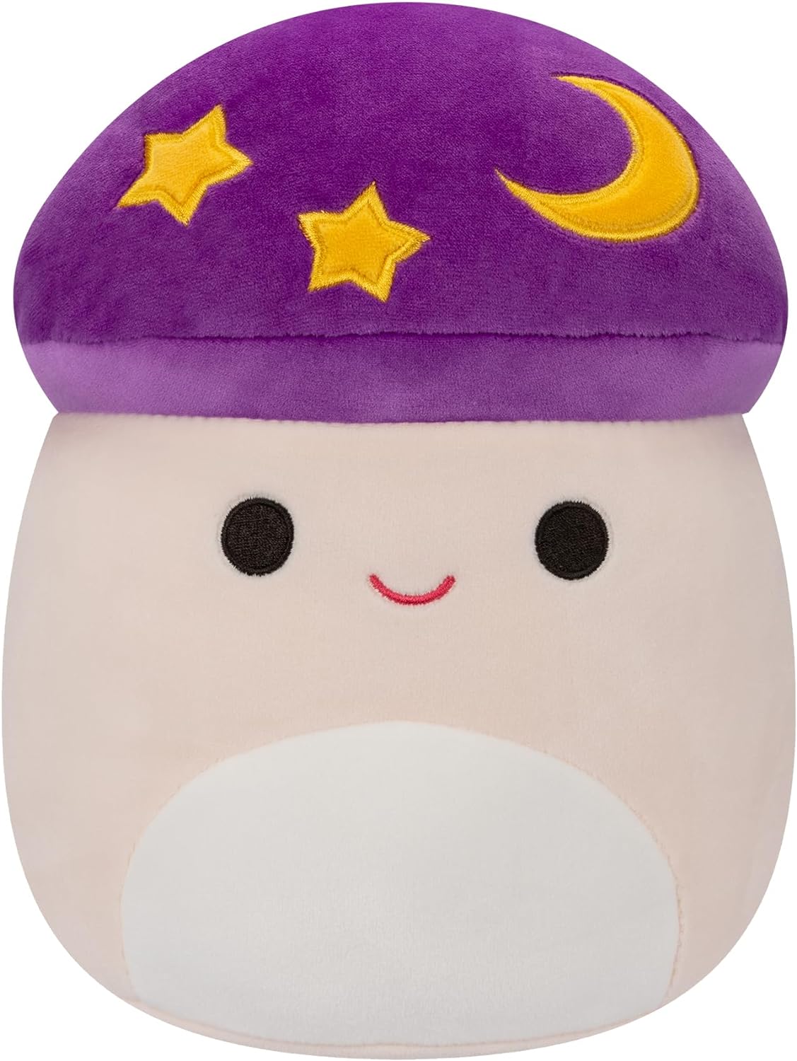 Squishmallows SQHW00578 Carina The Mushroom de 7,5 polegadas com estrelas e luas - Ultrasoft de tamanho médio oficial Jazwares de pelúcia, roxo