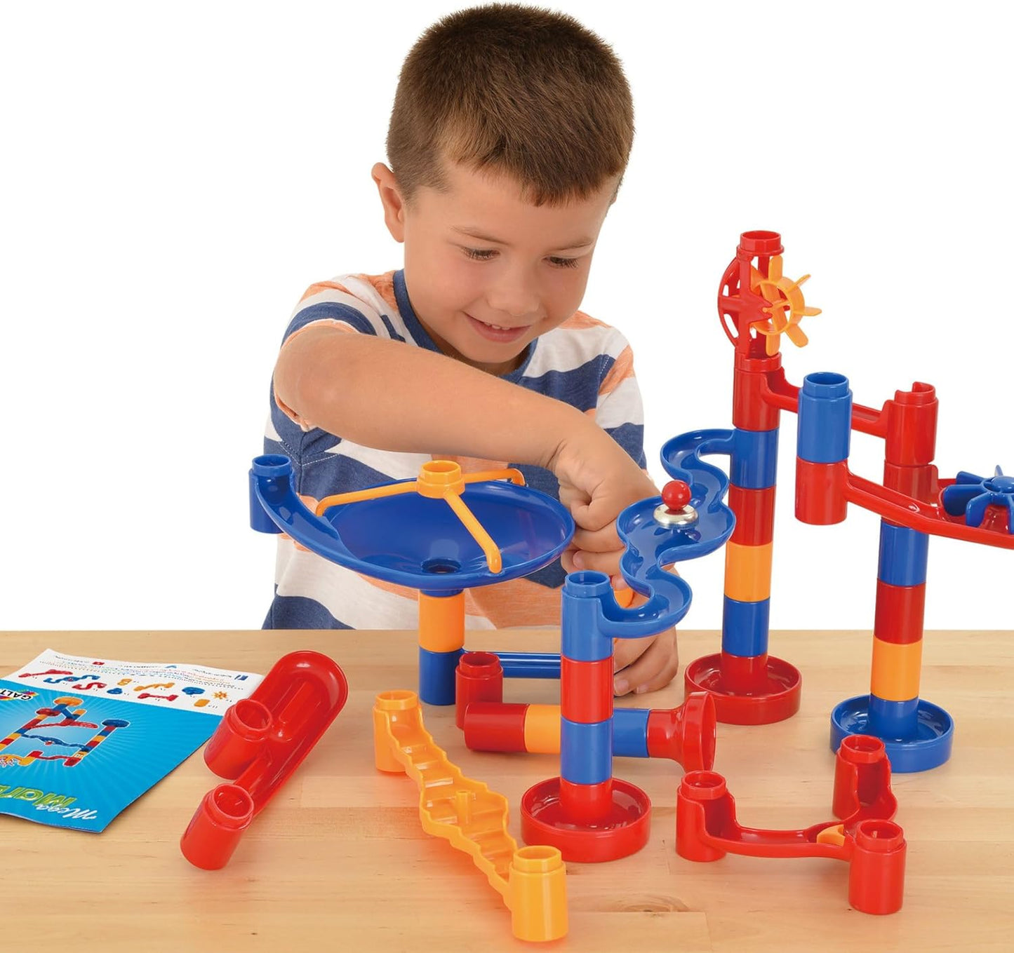 Galt Toys, Mega Marble Run, brinquedo de construção para crianças a partir de 4 anos