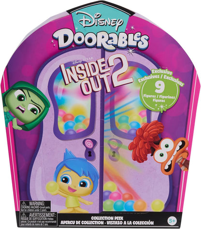 Just Play 44864 Doorables Inside Out Colección 2 Peek, multicolor