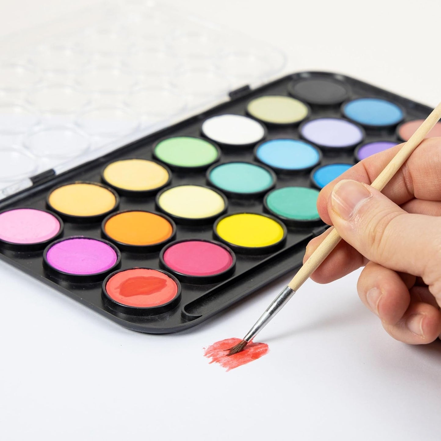 Galt Toys, Paintbox, 21 discos de tinta e pincel, para crianças a partir de 6 anos