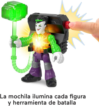Imaginext DC Pacote com 5 Figuras Batman Tech Bonecos Brinquedo Personagem Presente para Crianças a partir de 3 Anos (Mattel GXD67)