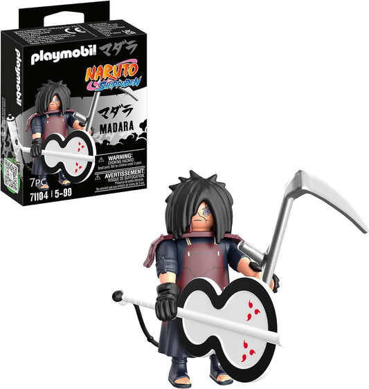 Playmobil 71104 Naruto: Conjunto de figuras Madara, Figura de colecionador de anime Naruto Shippuden, Playset adequado para crianças e fãs com mais de 5 anos