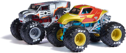 Monster Jam, caminhões monstro oficiais da Marvel em miniatura, escala 1:64, brinquedos infantis para meninos e meninas a partir de 3 anos, modelos sortidos.