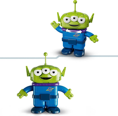 LEGO|Disney Pixar Alien com passeio de foguete na Pizza Planet - Brinquedo de nave espacial com figura de alienígena para decoração de quarto infantil - Presente para meninos e meninas a partir de 9 anos e fãs de Toy Story - 43307