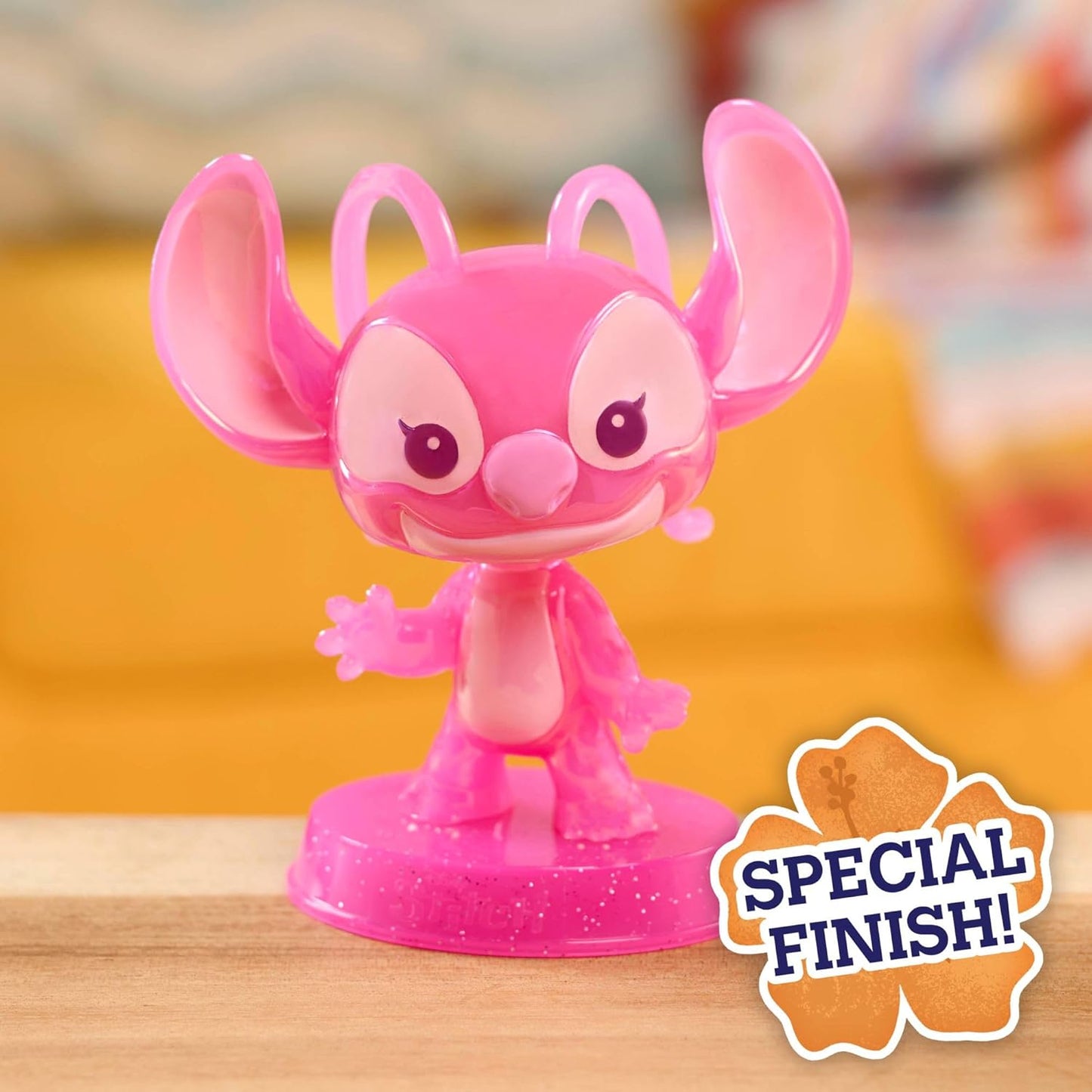 Figura colecionável grande do Stitch - Anjo