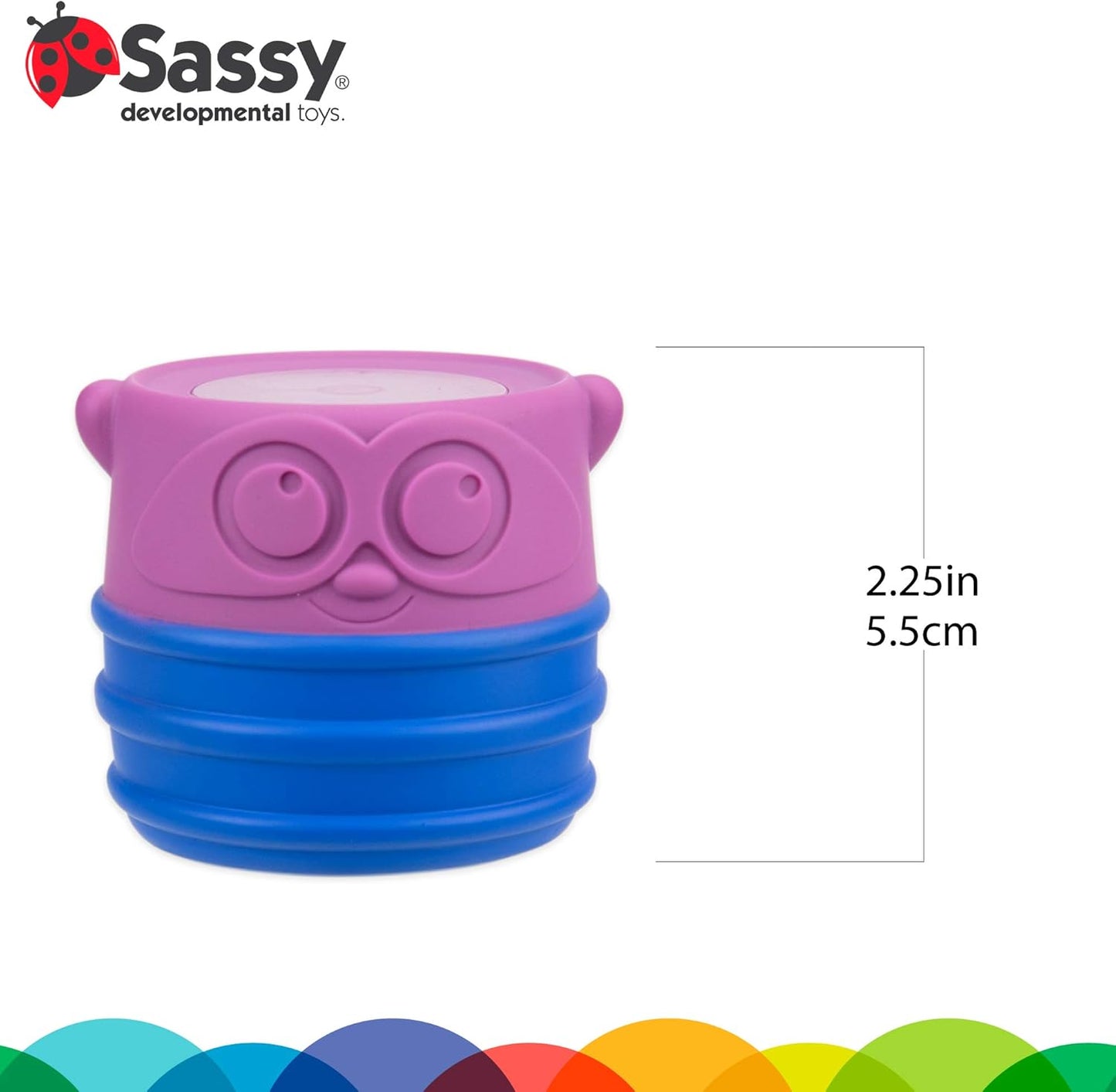 Sassy Baby STEM Magnetic Stacking Pals - 6m+