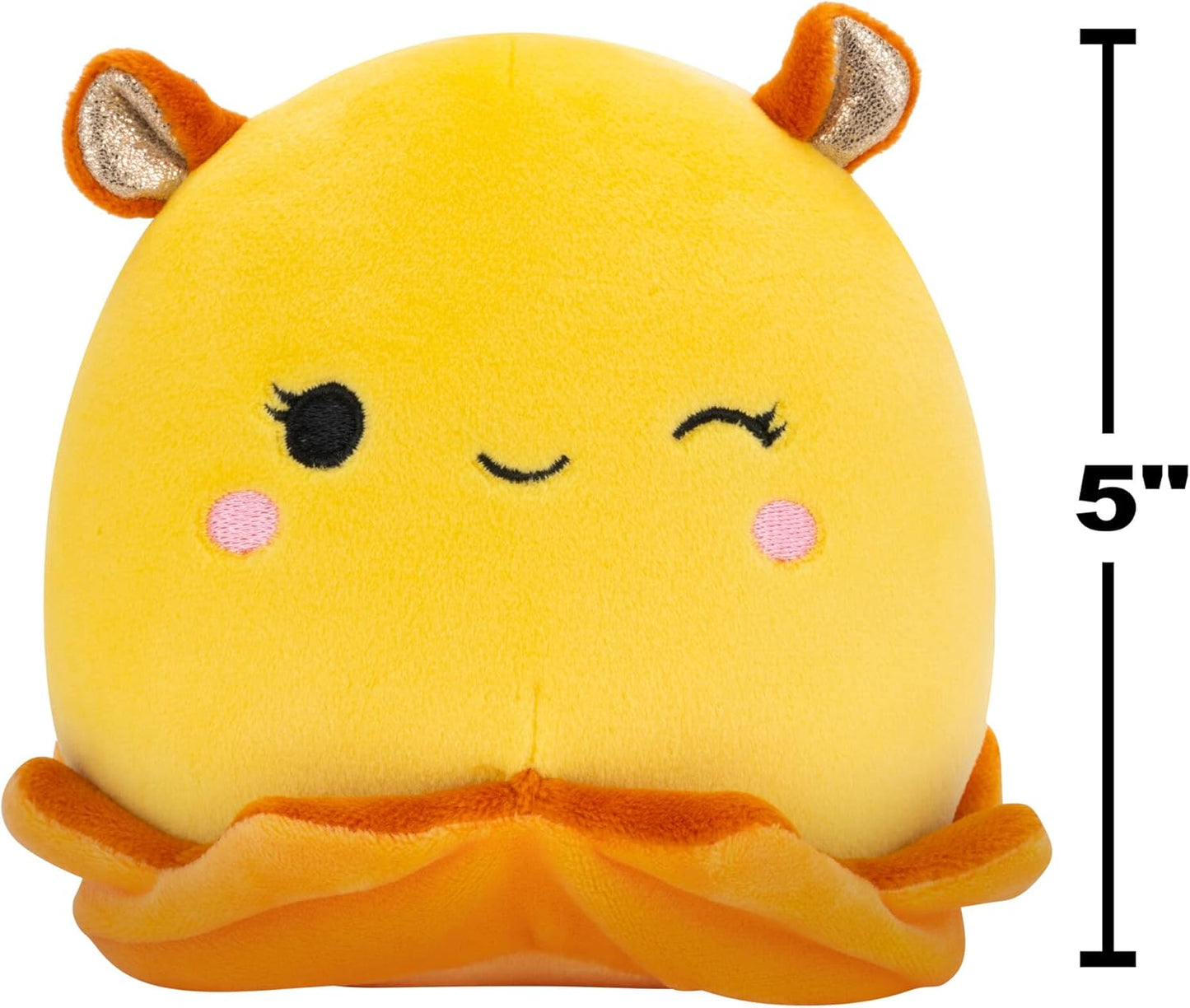 Squishmallows Pacote original de 5 polegadas e 10 - Axel, Bijan, Cavaleri, Dolan, Gertrude, Greer, Herman, Meghan, Nolan, Sol - Oficial Jazwares Plush