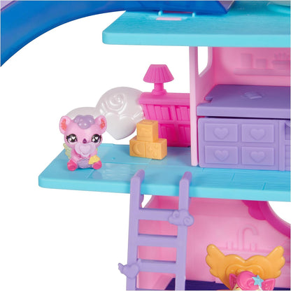 HATCHIMALS Alive, brinquedo Hatchi-Nursery Playset com 4 minifiguras em ovos auto-incubados, 13 acessórios, brinquedos infantis para meninas e meninos a partir de 3 anos