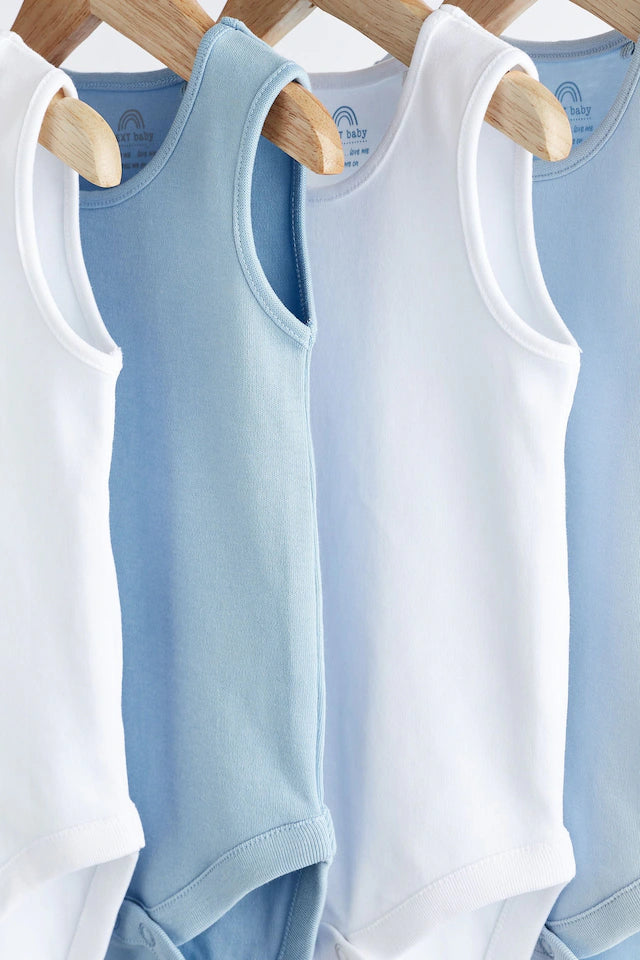 |BabyBoy| Body Colete Azul 5 Pack Baby 5 Pack